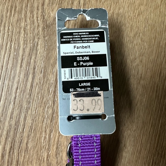 Purple and Blue Dog Harness Set - Picture 8 of 8